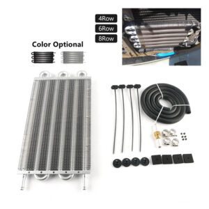 Universal Aluminum Remote Transmission Oil Cooler