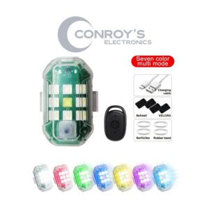 4pcs Wireless Remote Control LED Strobe Light