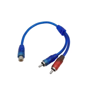 RCA Y Splitter Cable Adapter Cord Converter