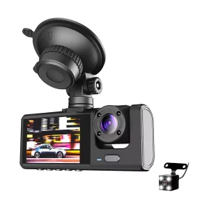 3 Channel Car DVR HD 1080P Dash Camera