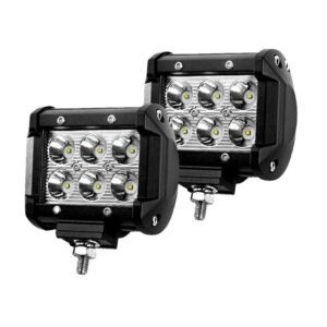 2Pcs 4-inch 180W LED Work Light Bar