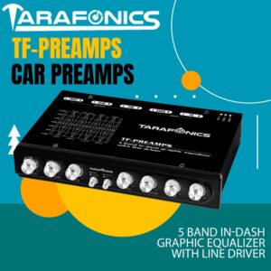 Tarafonics 5-Band Car Preamps