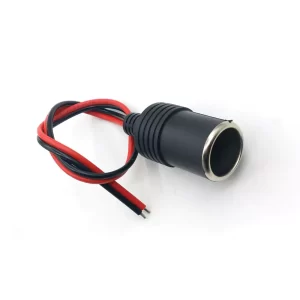Female Car Cigarette Lighter Charger Cable