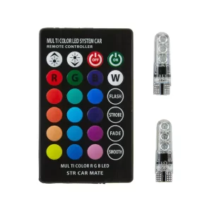 2pcs Kingsway LED Parking Bulb with IR Remote