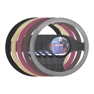 Leather Car Steering Wheel Cover