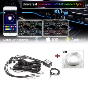 RGB Multi-Color LED Car Interior Strips